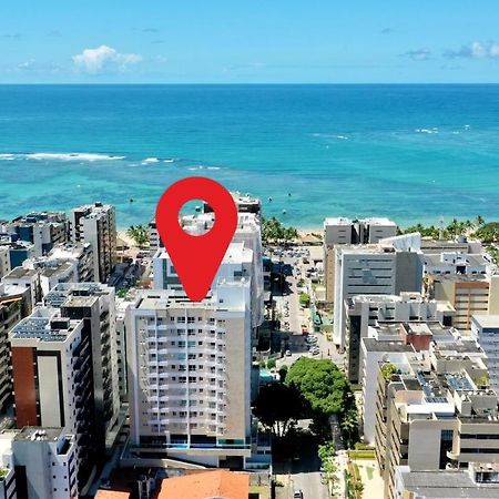 Edf Promenade - Apartamento Com 2 Quartos Climatizados A 150M Da Beira-Mar De Ponta Verde - Piscina, Academia, Sauna, Lavanderia, Home Cine, Churrasqueira, Salao De Jogos, Area Kids Maceió Εξωτερικό φωτογραφία
