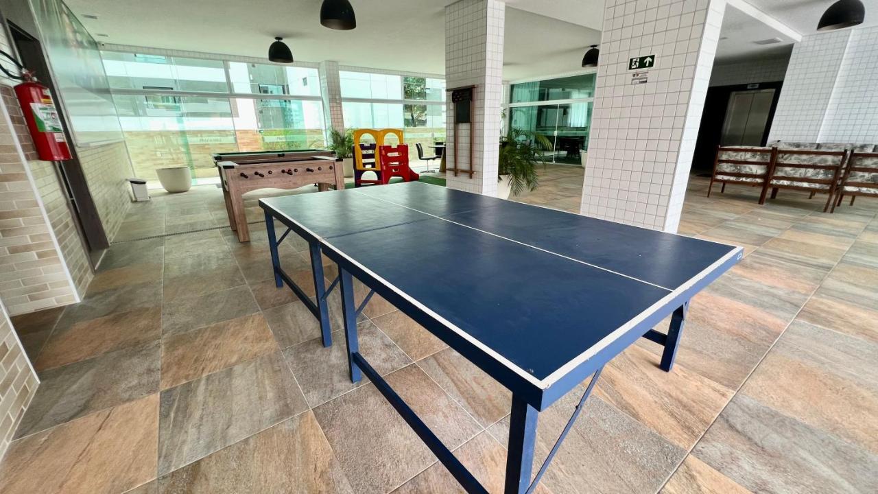 Edf Promenade - Apartamento Com 2 Quartos Climatizados A 150M Da Beira-Mar De Ponta Verde - Piscina, Academia, Sauna, Lavanderia, Home Cine, Churrasqueira, Salao De Jogos, Area Kids Maceió Εξωτερικό φωτογραφία